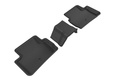 3D MAXpider 2017-2019 Infiniti QX30 Kagu 1st & 2nd Row Floormats - Black