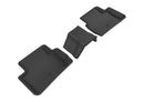 3D MAXpider 2017-2019 Infiniti QX30 Kagu 1st & 2nd Row Floormats - Black