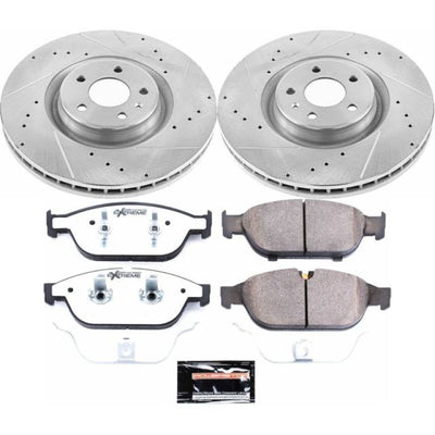 Power Stop 2012 Audi A7 Quattro Front & Rear Z26 Street Warrior Brake Kit