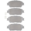 DFC 02-06 Lexus ES300 Front 5000 Advanced Ceramic Brake Pads