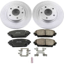 Power Stop 2019 Mazda CX-3 Front & Rear Z17 Evolution Geomet Coated Brake Kit