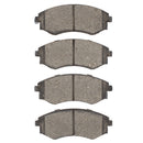 DFC 89-06 Nissan Stanza Front 4000 Hybridynamic Brake Pads