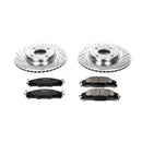 Power Stop 08-11 Ford Focus Front Z23 Evolution Sport Brake Kit w/Calipers