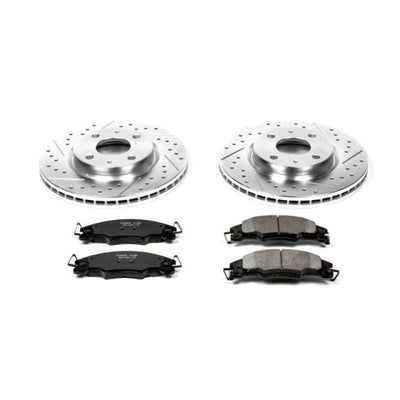 Power Stop 09-11 Ford Focus Front & Rear Z23 Evolution Sport Brake Kit