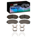 DFC 07-16 Acura RDX Front Geospec Rotors w/4000 HybriDynamic Brake Pads w/Hardware
