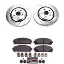 Power Stop 16-18 Lexus RX350 Front & Rear Z23 Evolution Sport Brake Kit