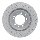 DFC 98-98 Porsche 911 Left Rear Drilled Hi-Carbon Alloy Geomet Coated Rotor