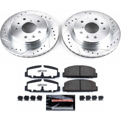 Power Stop 86-91 Mazda RX-7 Front & Rear Z26 Street Warrior Brake Kit