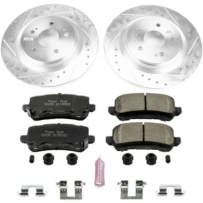 Power Stop 18-19 Honda Odyssey Front & Rear Z23 Evolution Sport Brake Kit