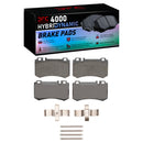 DFC 03-09 Mercedes-Benz SL55 AMG Rear Rotors w/4000 HybriDynamic Brake Pads w/Hardware