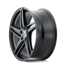 Kraze KR195 Milano 20x8.5 / 5x112 BP / 38mm Offset / 66.56mm Hub Satin Black Wheel