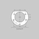 Baer Brakes 14in Extreme+ Rear SDZ Brake Kit - Comp Yellow