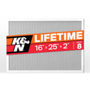 K&N HVAC Filter 16 X 25 X 2 Merv 8