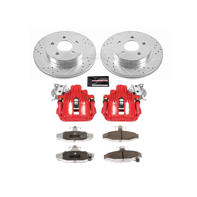 Power Stop 94-97 Chevrolet Camaro Front & Rear Z26 Street Warrior Brake Kit w/Calipers