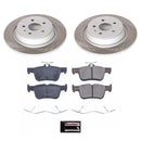 Power Stop 17-19 Lincoln MKC Front and Rear Semi-Coated Rotor Kit