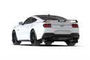 Rally Armor 2024+ Ford Mustang Black UR Mud Flap w/ Red Logo