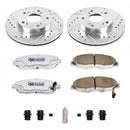 Power Stop 06-11 Honda Civic Front & Rear Z26 Street Warrior Brake Kit