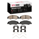 DFC 18-25 Honda Odyssey Front & Rear Drill/Slot Geoperf Rotors 5000 Advanced Brake Pads w/Hardware