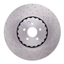 DFC 07-14 Mercedes-Benz S63 AMG Front Brake Rotor - Dimpled