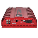 DS18 1-Channel Amp 9200 Burst/0.5ohm 5000/1ohm 3500/2ohm 2200/4ohm Watts RMS w/ Voltmeter Red