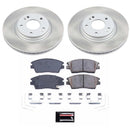 Power Stop 17-20 Hyundai Elantra Front and Rear Semi-Coated Rotor Kit