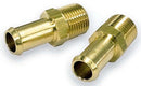Moroso Fuel Hose Fitting - 1/2in NPT to 3/8in Hose - Brass - Single