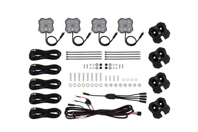 Diode Dynamics Roof Rack Scene Light Dual Color - Amber/White - Kit