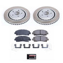 Power Stop 15-20 Acura TLX Front and Rear Semi-Coated Rotor Kit