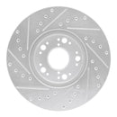 R1 92-10 Lexus GS300 Front Drilled & Slotted Silver Brake Rotor Set