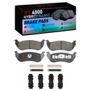 DFC 02-05 Ford Explorer Rear Geospec Rotors w/4000 HybriDynamic Brake Pads w/Hardware