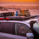 ARB BASE Rack Kit 84in x 51in with Mount Kit Deflector and Front 3/4 Rails