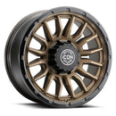 ICON Alloys Cajon 20x9 / 8x170 / 6mm / 5.25in BS Satin Bronze Wheel w/ GB Lip