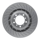 DFC 16-23 Porsche 718 Cayman Right Rear Drilled GeoSPEC Coated Rotor