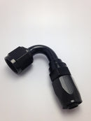Fragola -12AN x 120 Degree Pro-Flow Hose End - Black