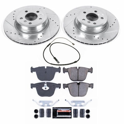 Power Stop 2019 BMW X6 Front and Rear Z23 Evolution Brake Kit