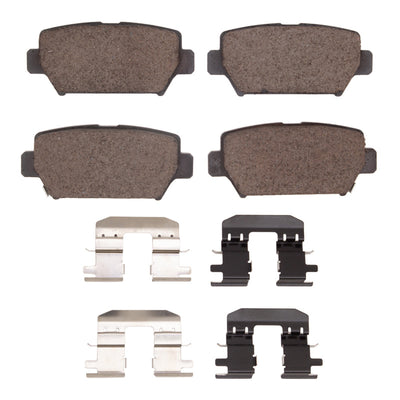 DFC 18-25 Mitsubishi Eclipse Cross Rear 4000 HybriDynamic Brake Pads and Hardware Kit
