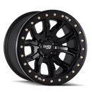Dirty Life 9303 DT-1 17x9 / 8x170 BP / -12mm Offset / 130.8mm Hub Matte Black Wheel- Beadlock