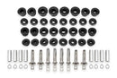 BMR 14-19 Chevrolet Corvette C7 Front & Rear Control Arm Bushing Kit - Delrin