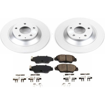 Power Stop 16-18 Mazda CX-5 Front & Rear Z17 Evolution Geomet Coated Brake Kit