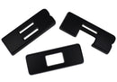 Ford Racing 2021+ Bronco Grille Lettering Overlay Kit - Black