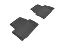 3D MAXpider 2013-2019 Cadillac ATS/ATS-V Kagu 1st & 2nd Row Floormats - Black