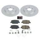 Power Stop 20-22 Kia Telluride Front and Rear Z17 Coated Brake Kit