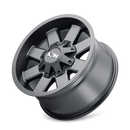 ION 141 17x9 / 8x170 BP / 18mm Offset / 125.2mm Hub Satin Black Wheel