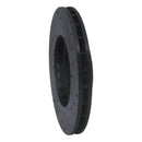 R1 87-88 Toyota Pickup Front Left Drilled & Slotted Black Brake Rotor