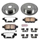 Power Stop 12-14 Honda Ridgeline Front & Rear Z36 Truck & Tow Brake Kit