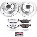 Power Stop 10-13 BMW 128i Front & Rear Z26 Street Warrior Brake Kit