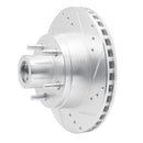R1 90-91 Ford Country Squire Front Right Drilled & Slotted Silver Brake Rotor