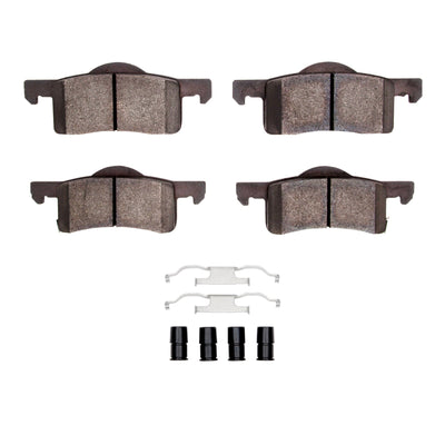 DFC 02-06 Ford Expedition Rear 4000 HybriDynamic Brake Pads and Hardware Kit