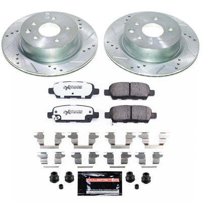 Power Stop 08-09 Infiniti EX35 Front and Rear Z26 Street Brake Kit