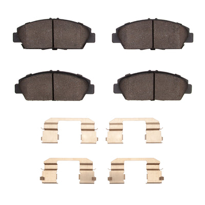 DFC 92-96 Honda Prelude Front 4000 HybriDynamic Brake Pads and Hardware Kit